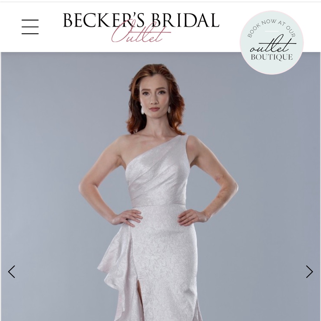 Stella Couture Rose One-Shoulder Gown Style #25311 Mother Of The Bride